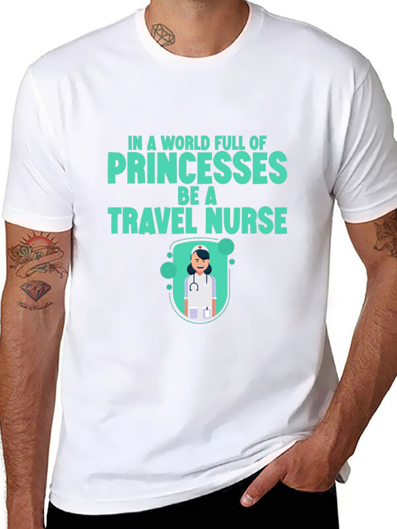 Travel Nurse T-Shirt - Be a Travel Nurse