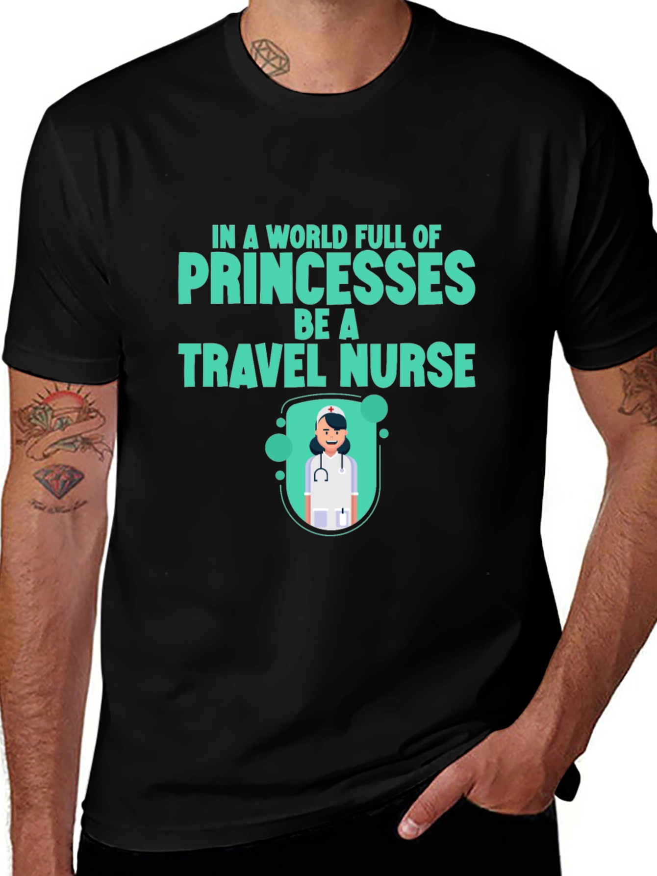 Travel Nurse T-Shirt - Be a Travel Nurse