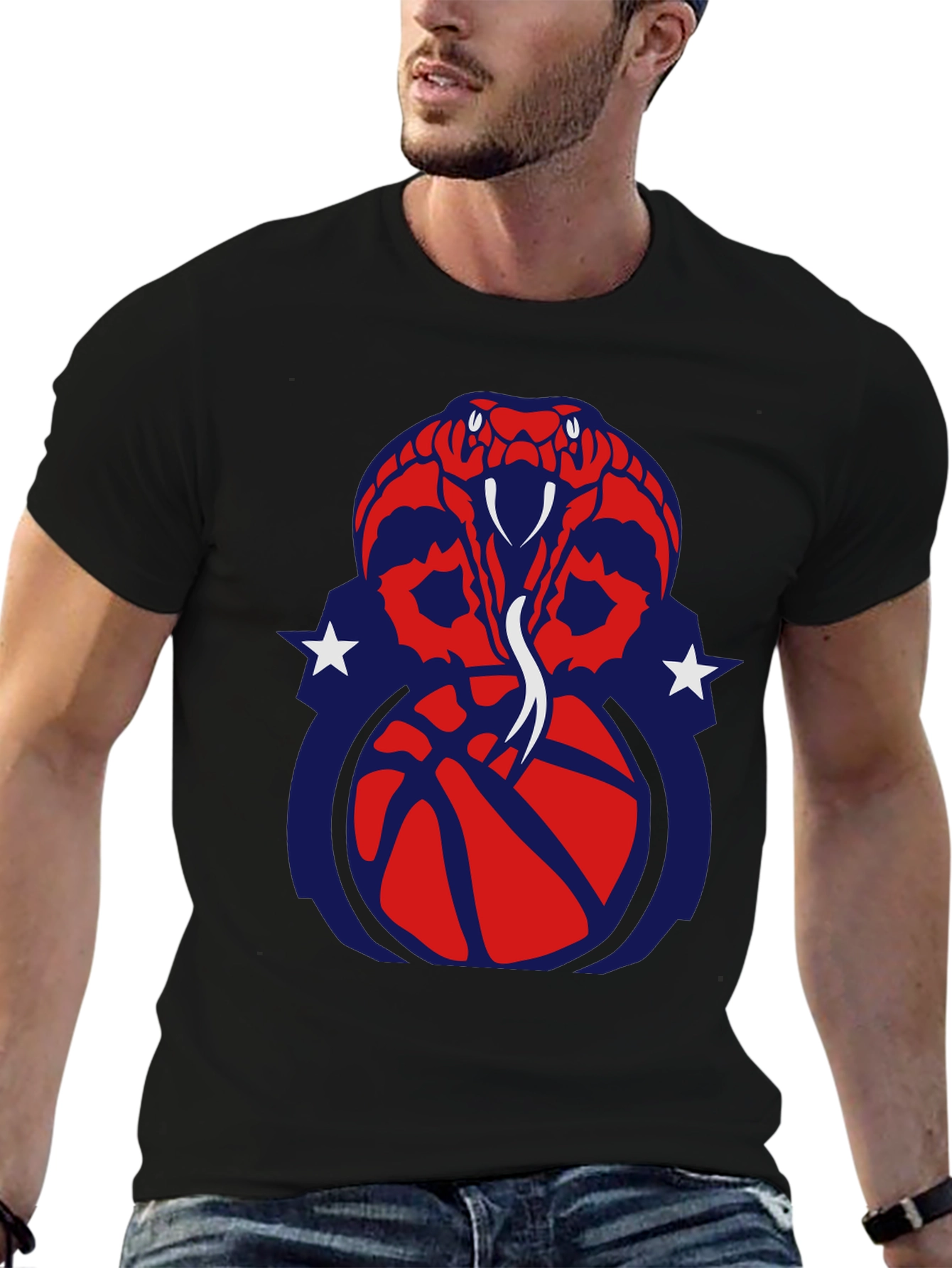 Cobra Basketball Graphic T-Shirt