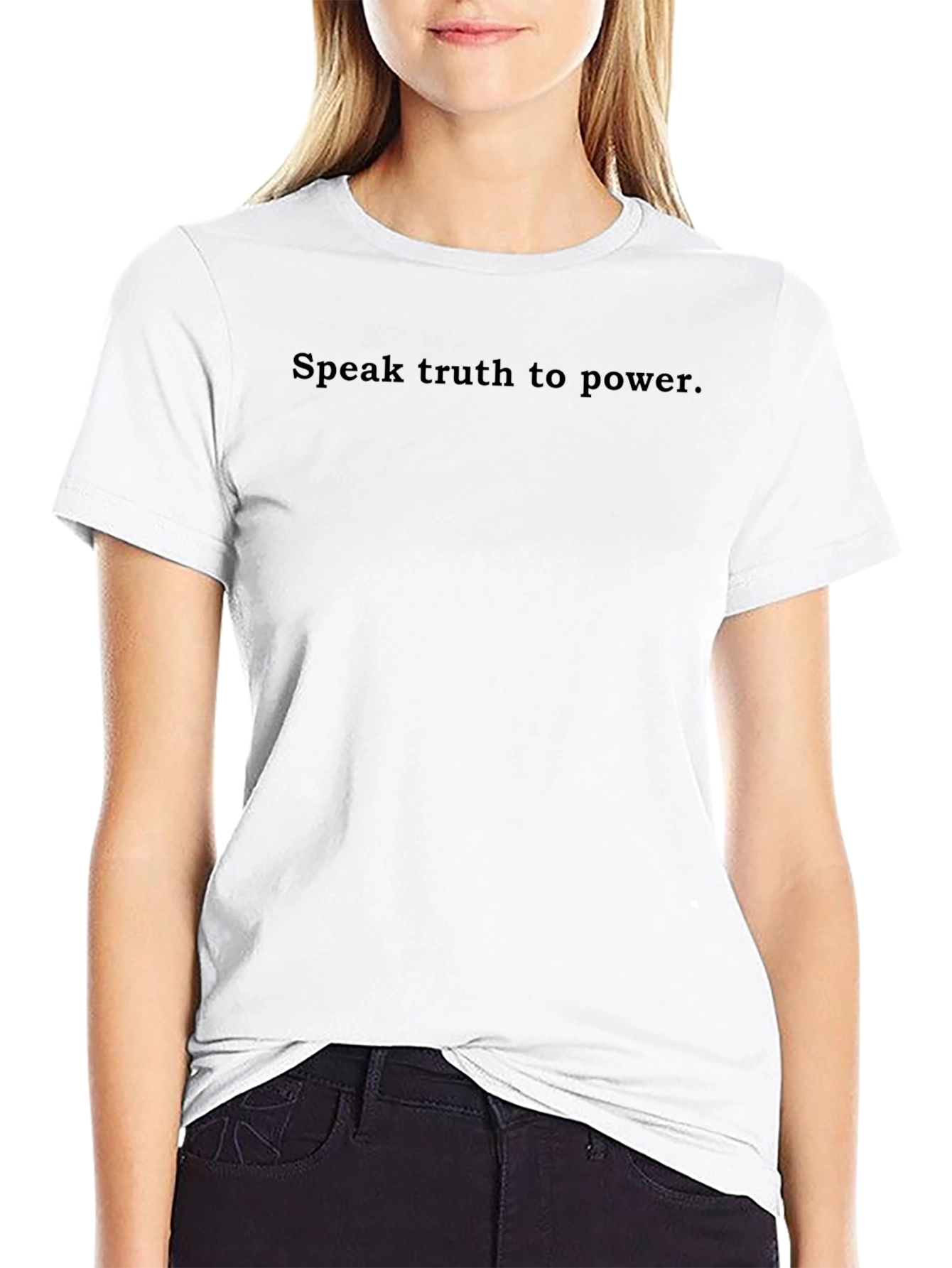 Speak Truth to Power Black T-Shirt