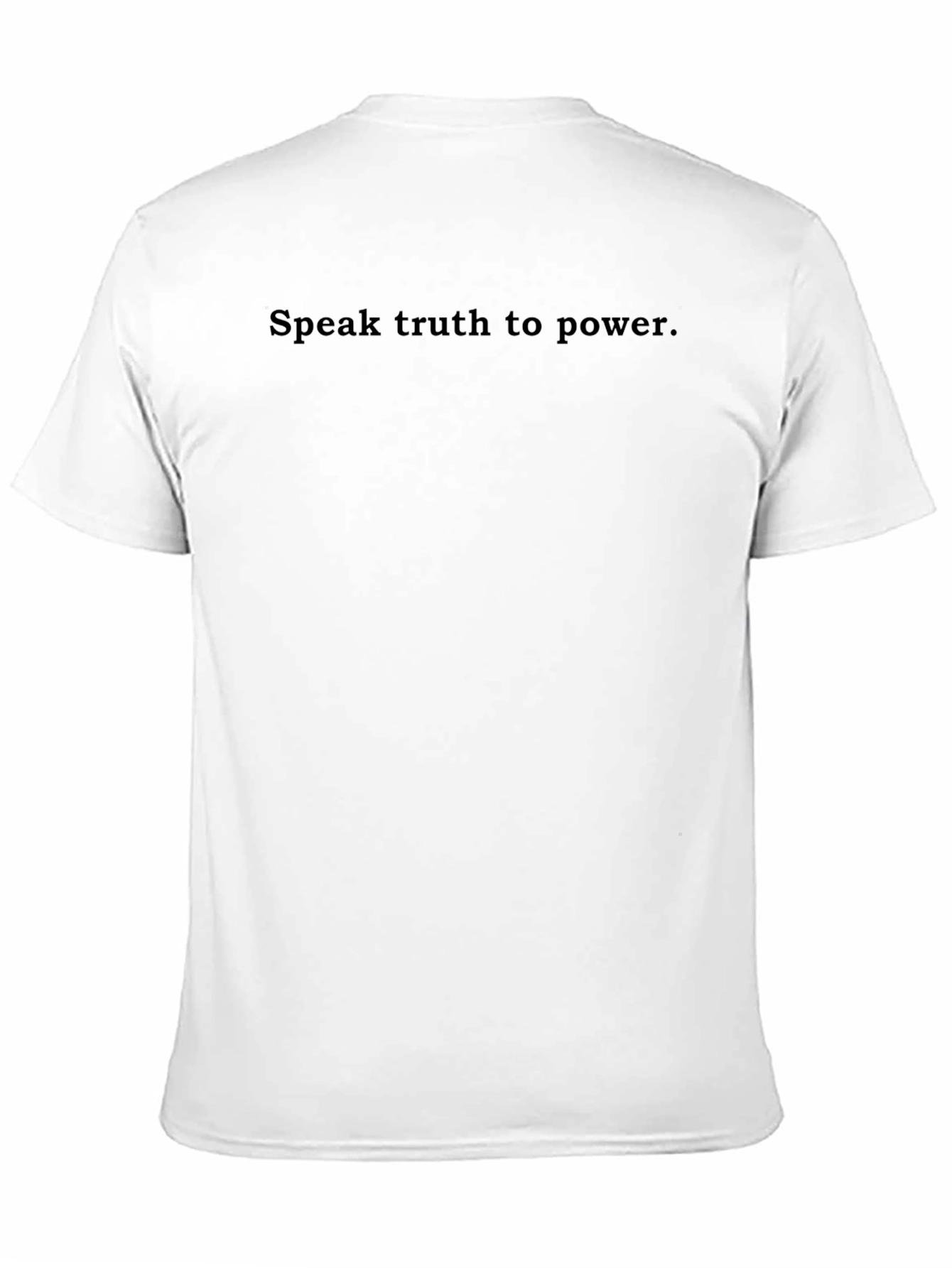 Speak Truth to Power Black T-Shirt