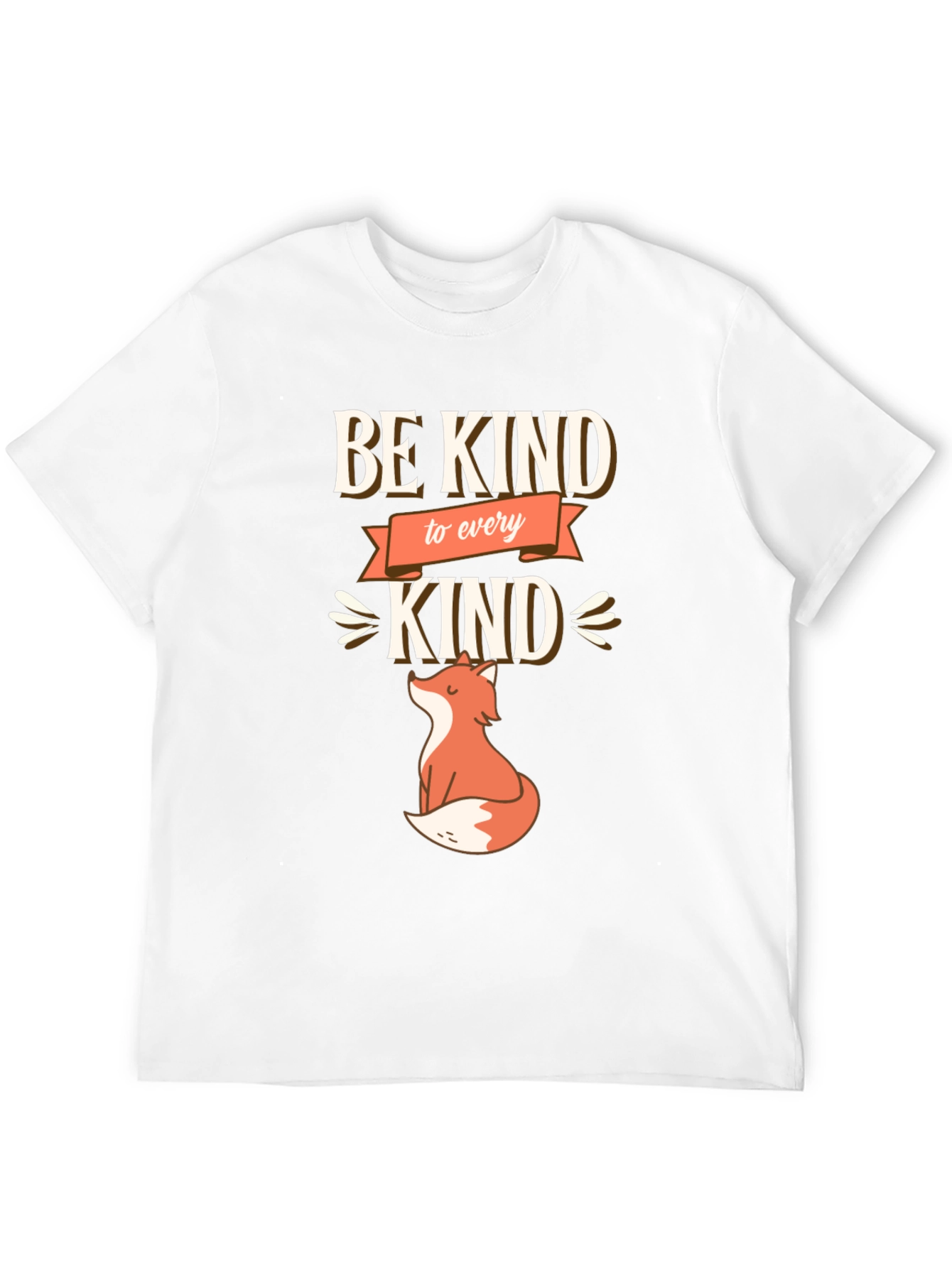 Be Kind To Every Kind Fox Graphic Tee