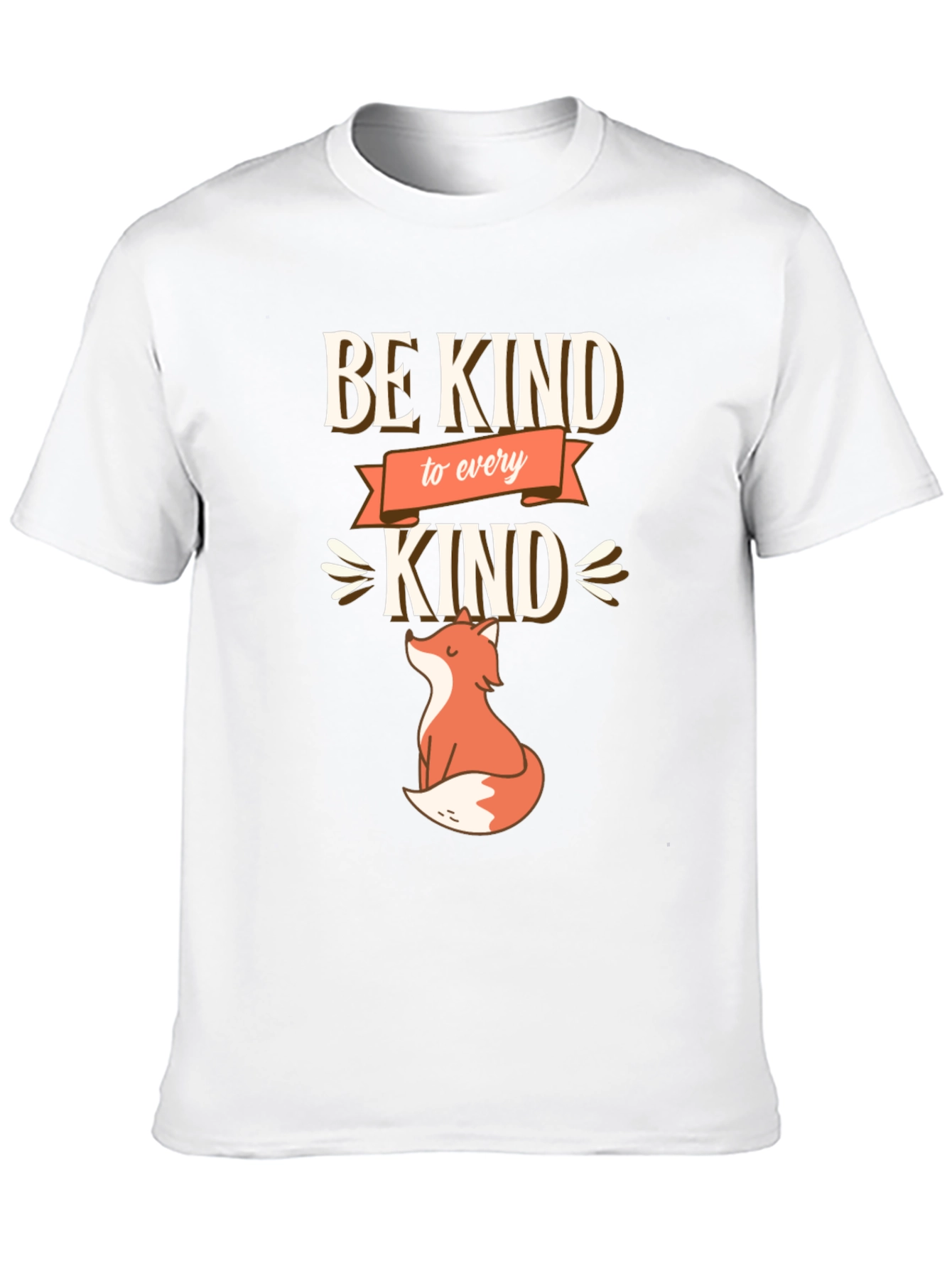Be Kind To Every Kind Fox Graphic Tee