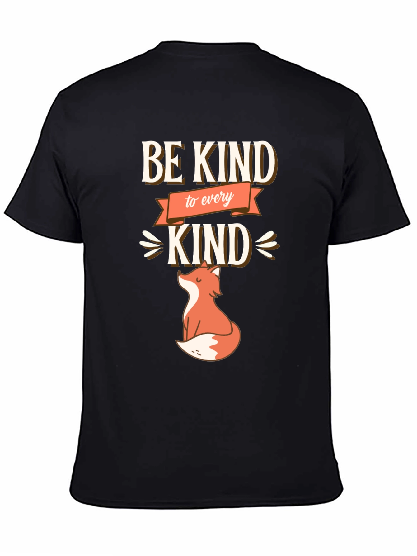 Be Kind To Every Kind Fox Graphic Tee