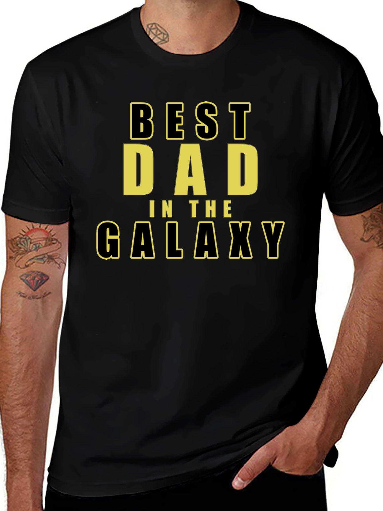 Best Dad in the Galaxy T-Shirt
