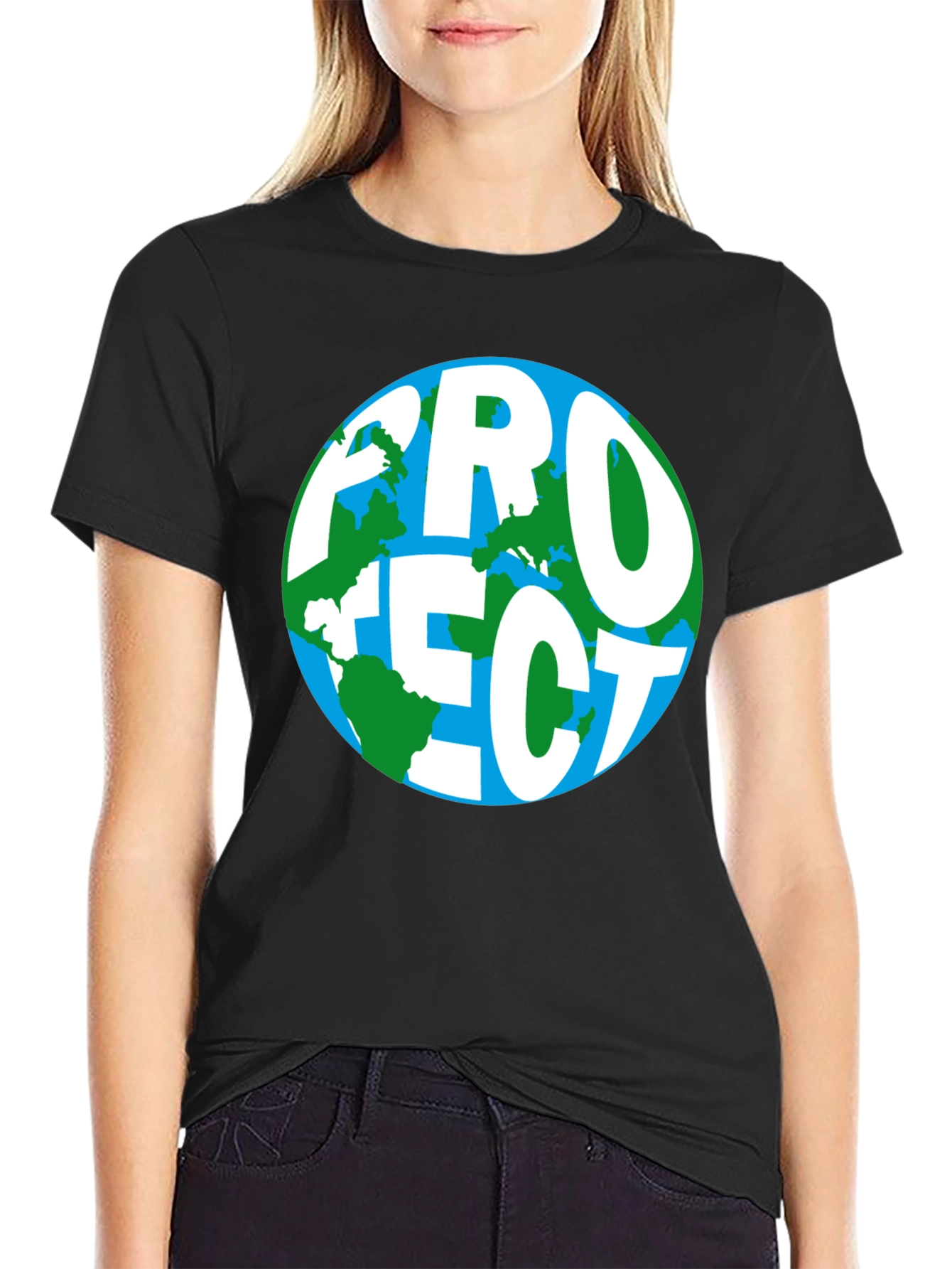 Protect Earth Graphic T-Shirt - Eco Friendly Design