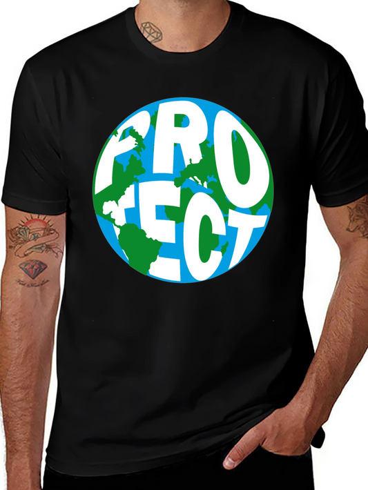 Protect Earth Graphic T-Shirt - Eco Friendly Design