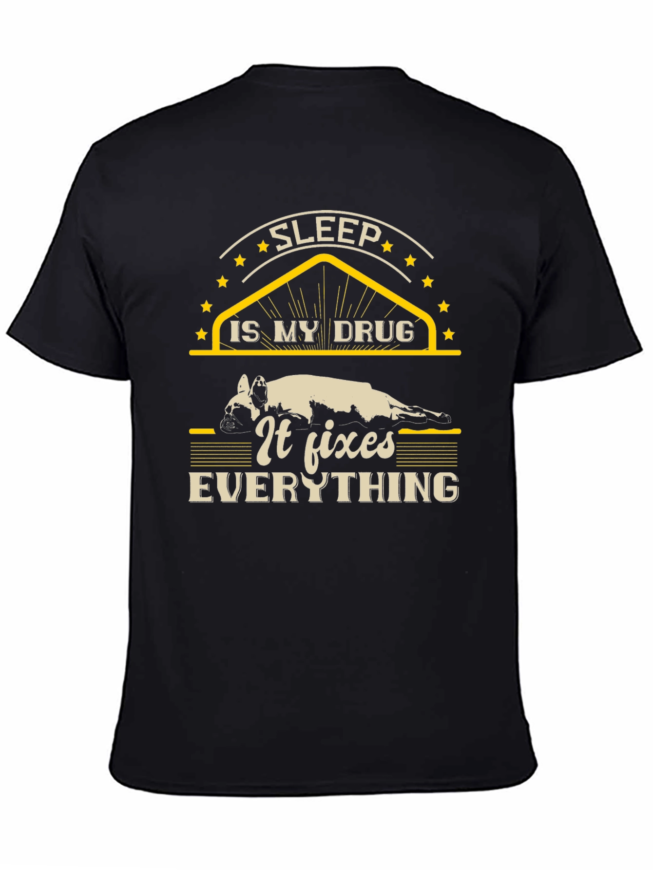 Sleep is My Drug T-Shirt - Unisex Black Tee