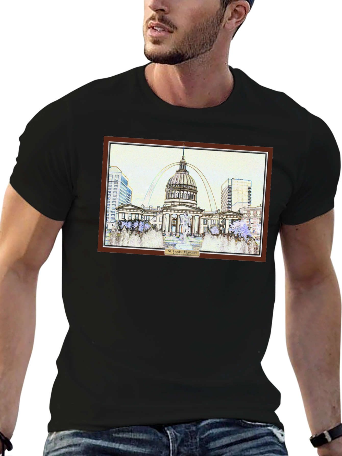 St. Louis Missouri Graphic T-Shirt