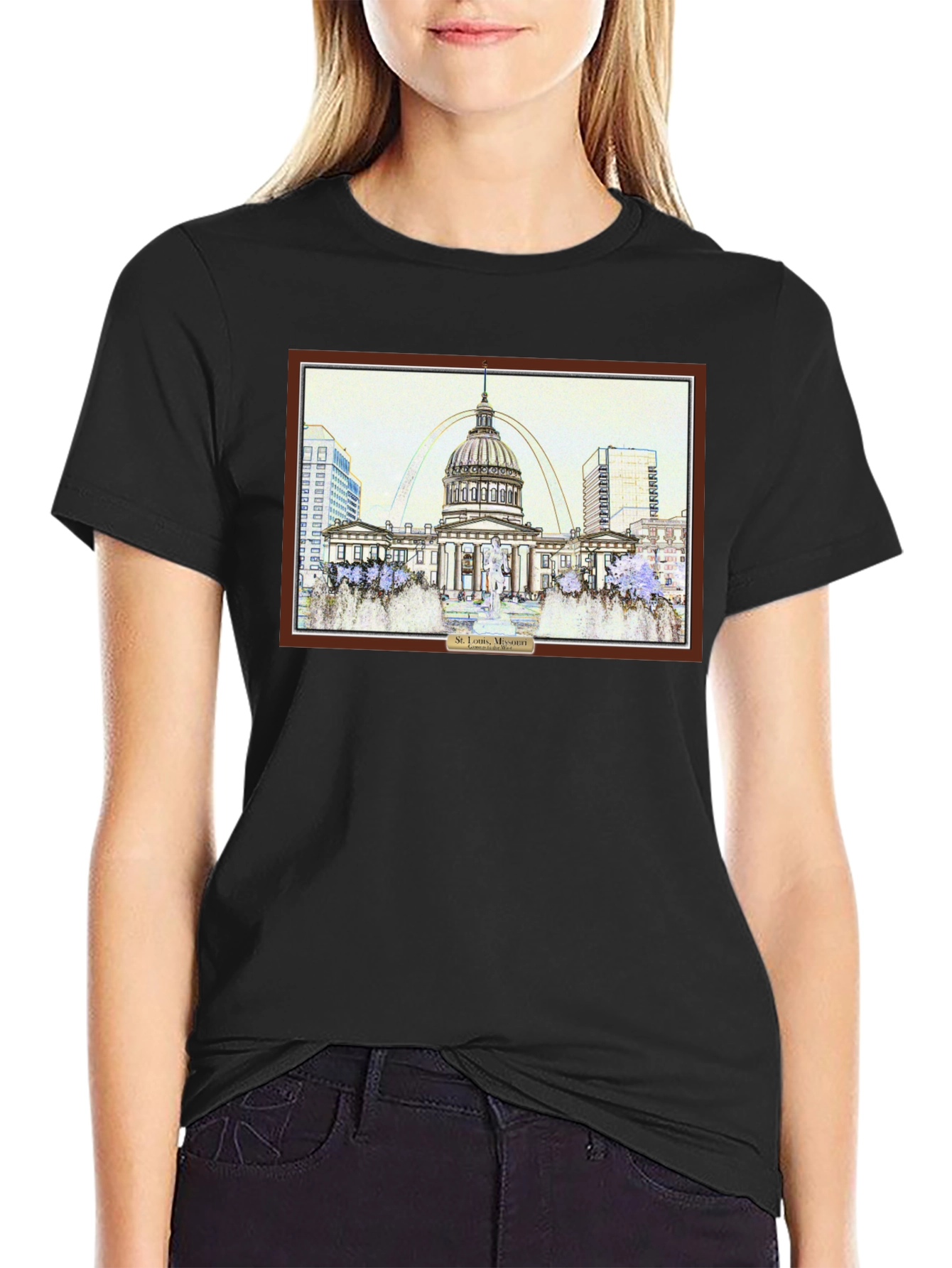 St. Louis Missouri Graphic T-Shirt