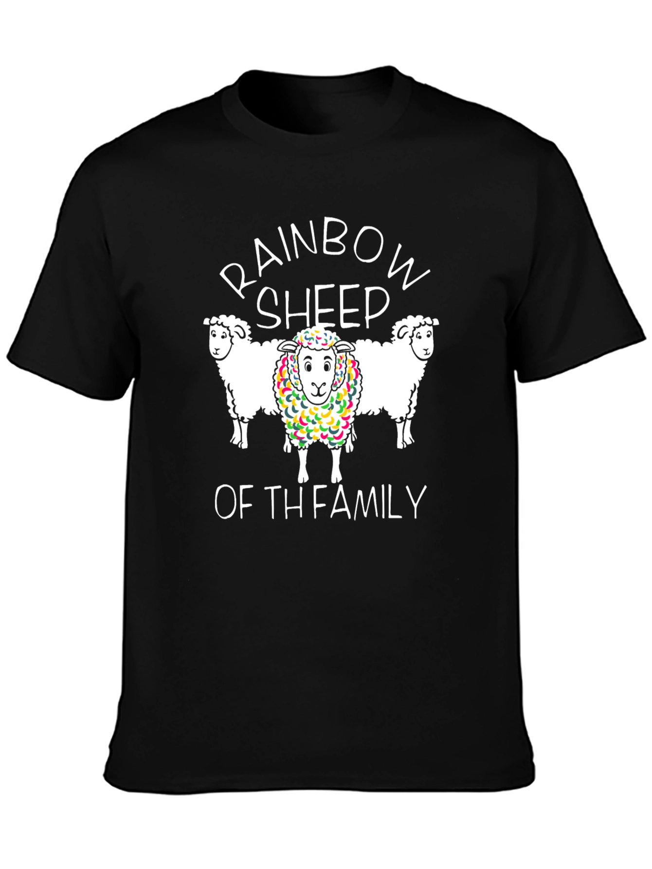 Rainbow Sheep of the Family T-Shirt