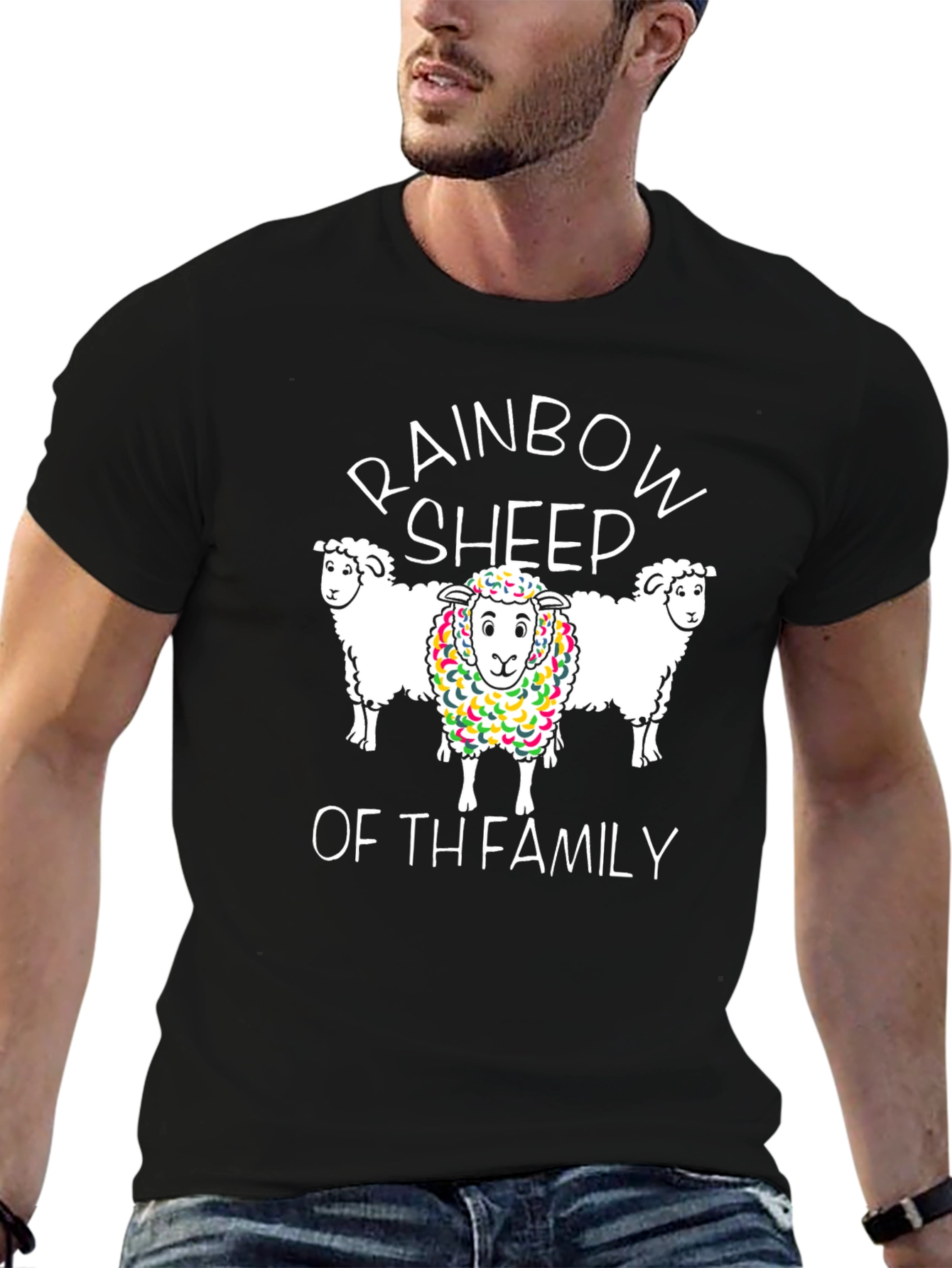 Rainbow Sheep of the Family T-Shirt