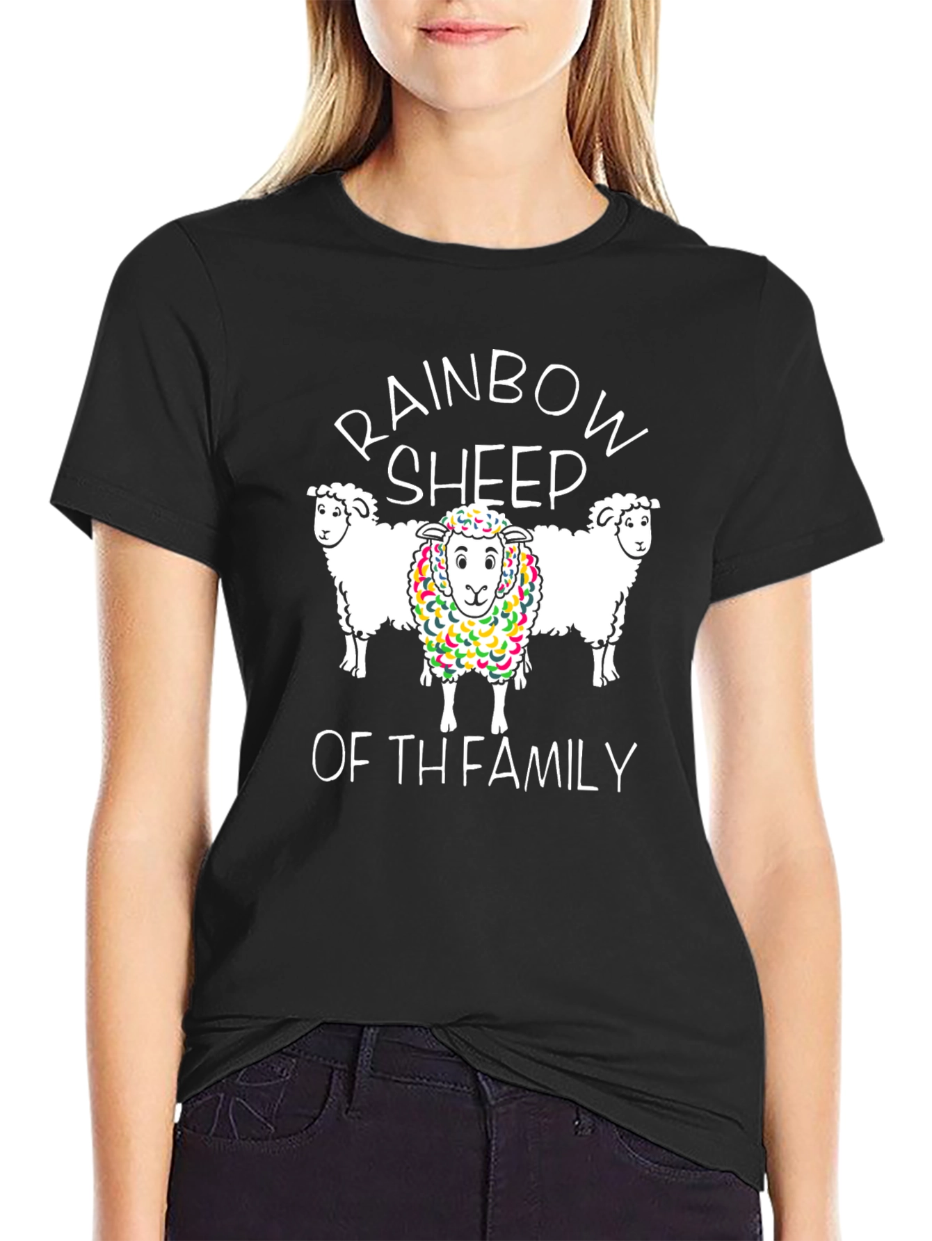Rainbow Sheep of the Family T-Shirt