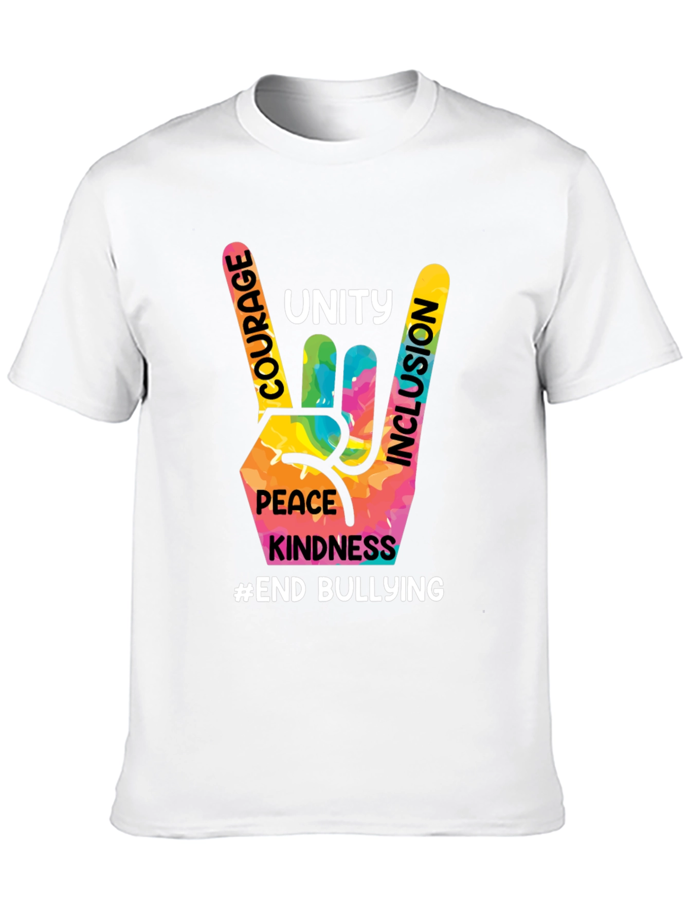 Unity Kindness End Bullying Graphic Tee