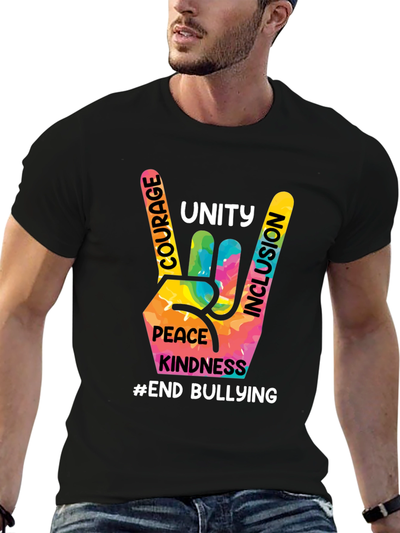 Unity Kindness End Bullying Graphic Tee