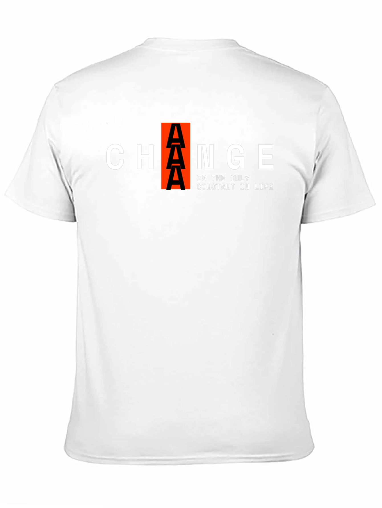 Change Is Constant Black Graphic Tee