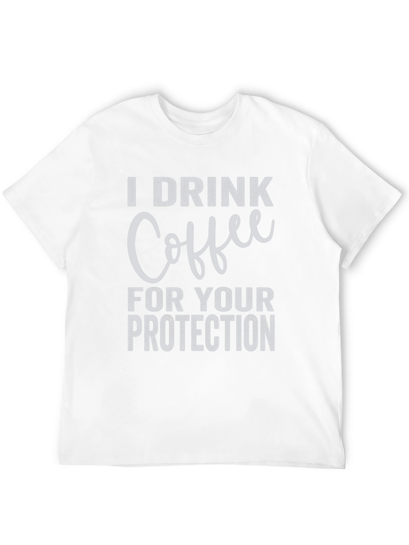 Coffee Protection Black T-Shirt