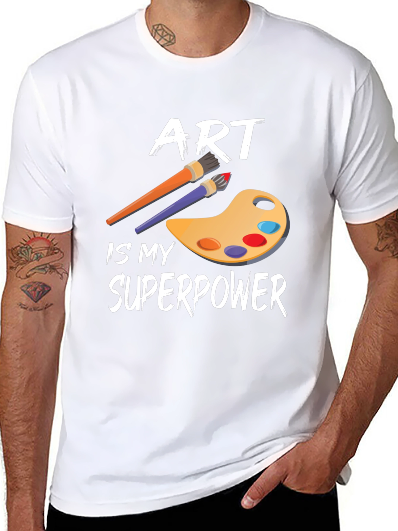 Art is My Superpower T-Shirt