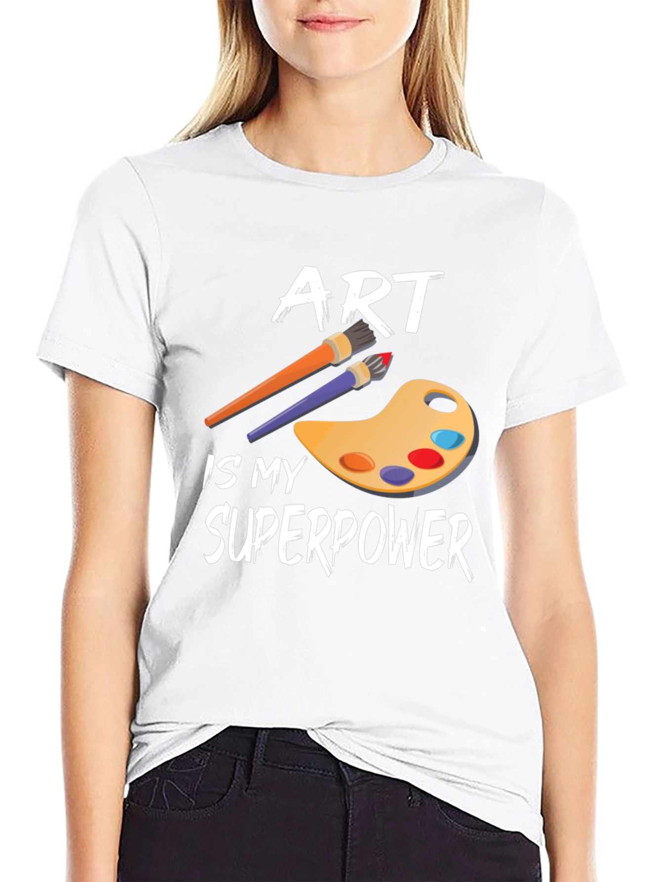 Art is My Superpower T-Shirt