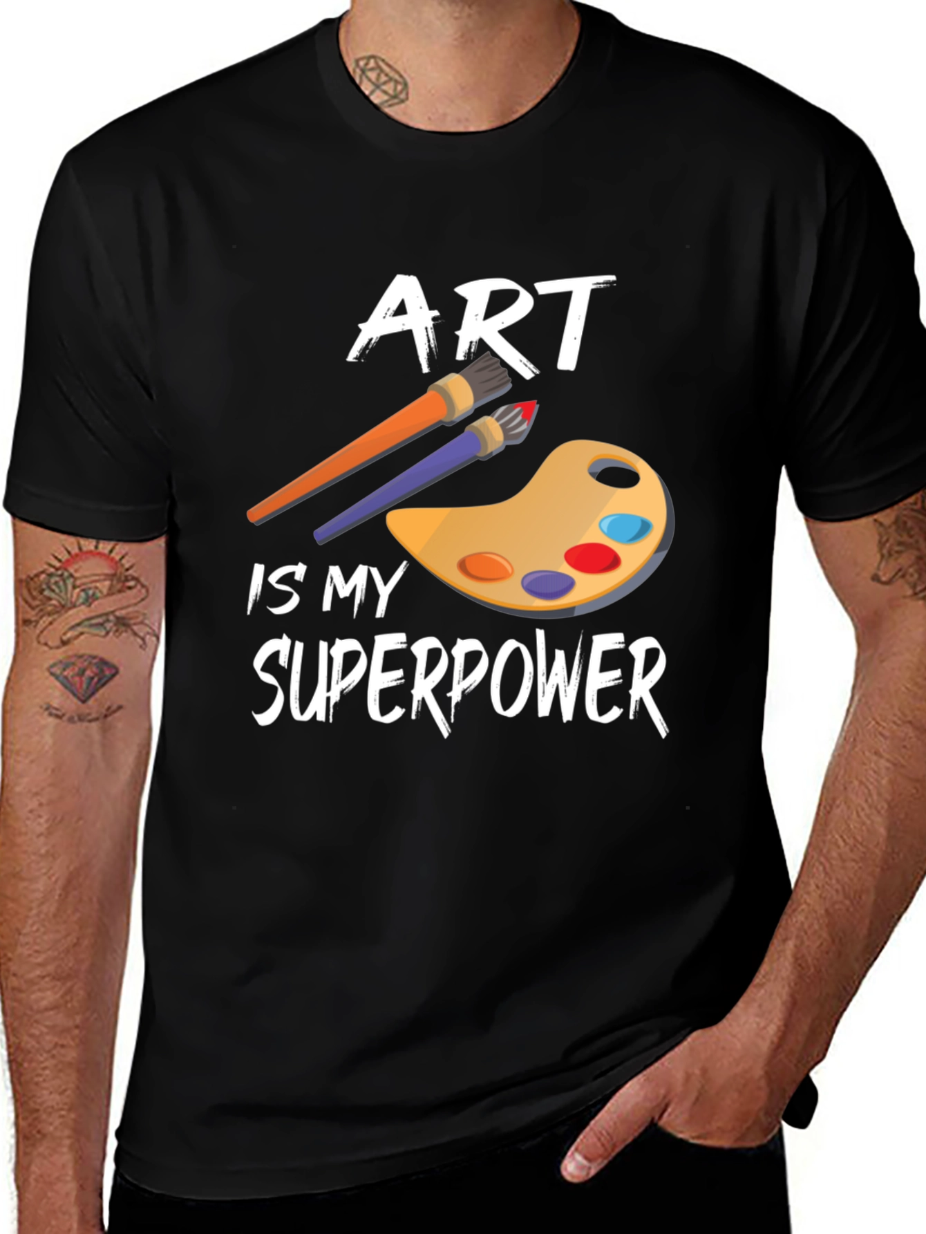 Art is My Superpower T-Shirt