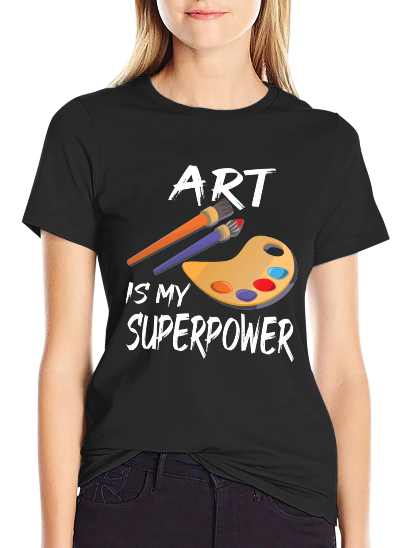 Art is My Superpower T-Shirt