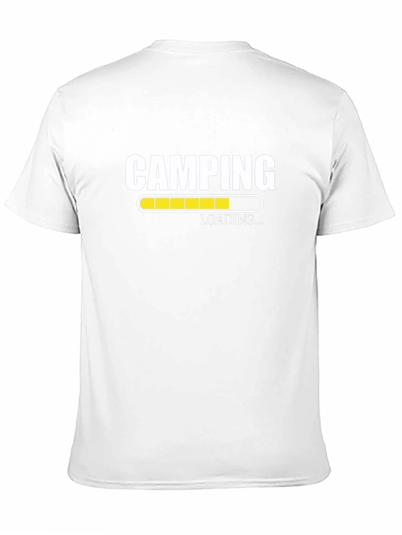 Camping Loading T-Shirt - Black Graphic Tee