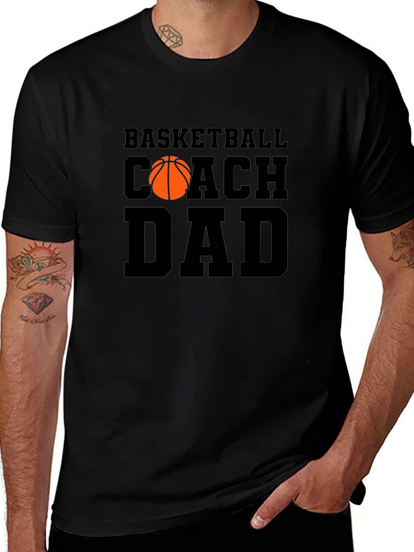Basketball Coach Dad T-Shirt