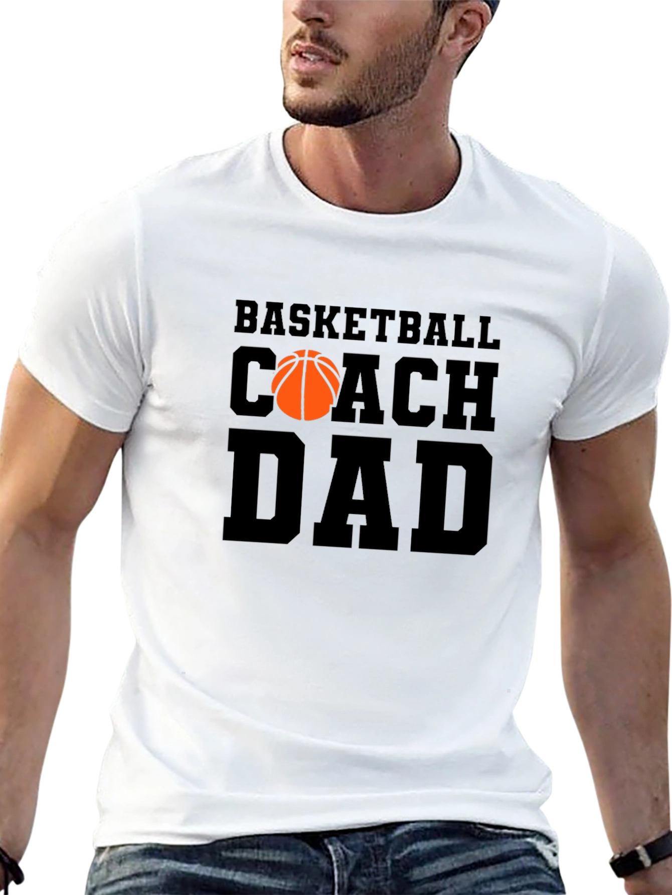 Basketball Coach Dad T-Shirt