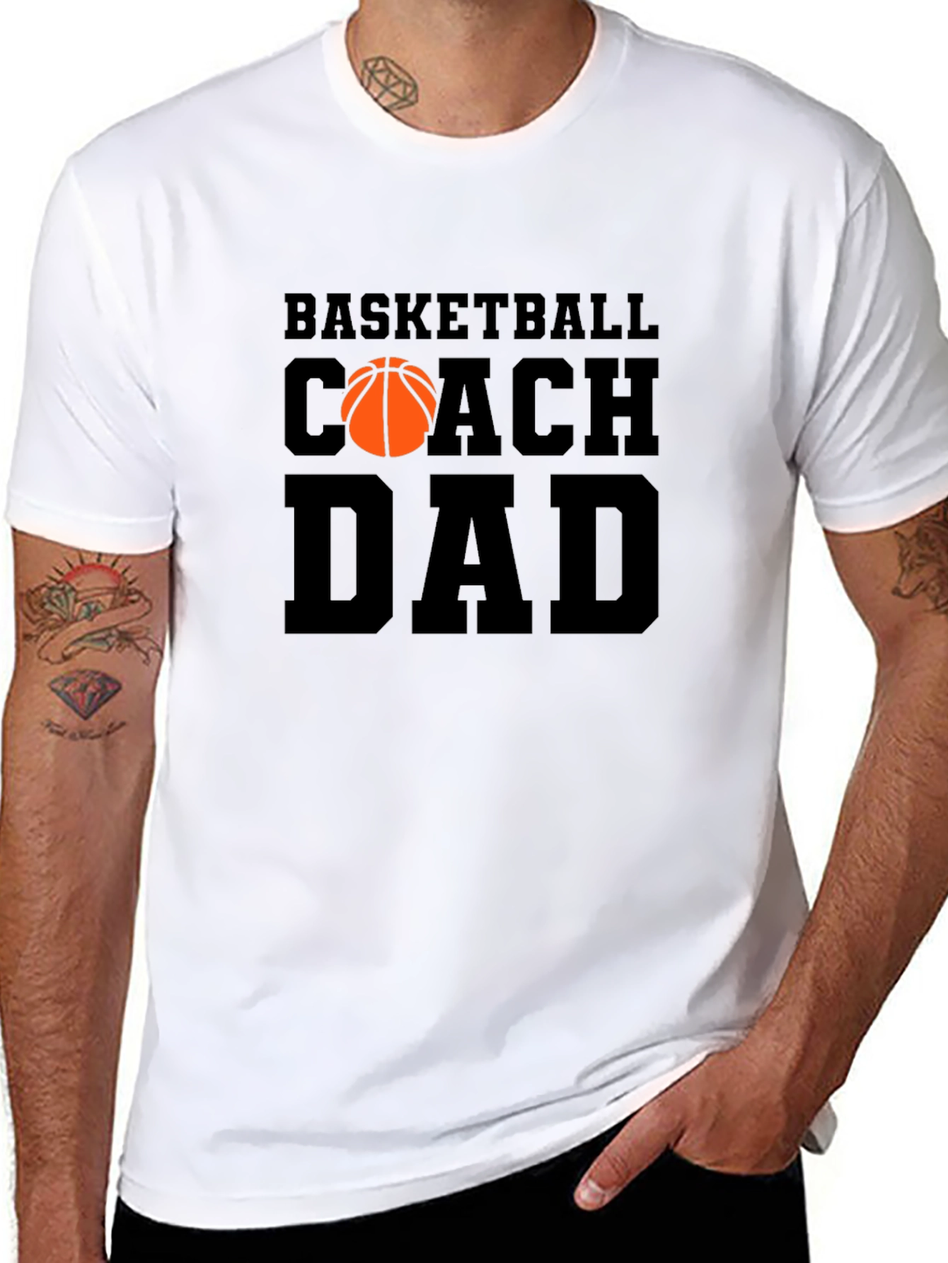 Basketball Coach Dad T-Shirt