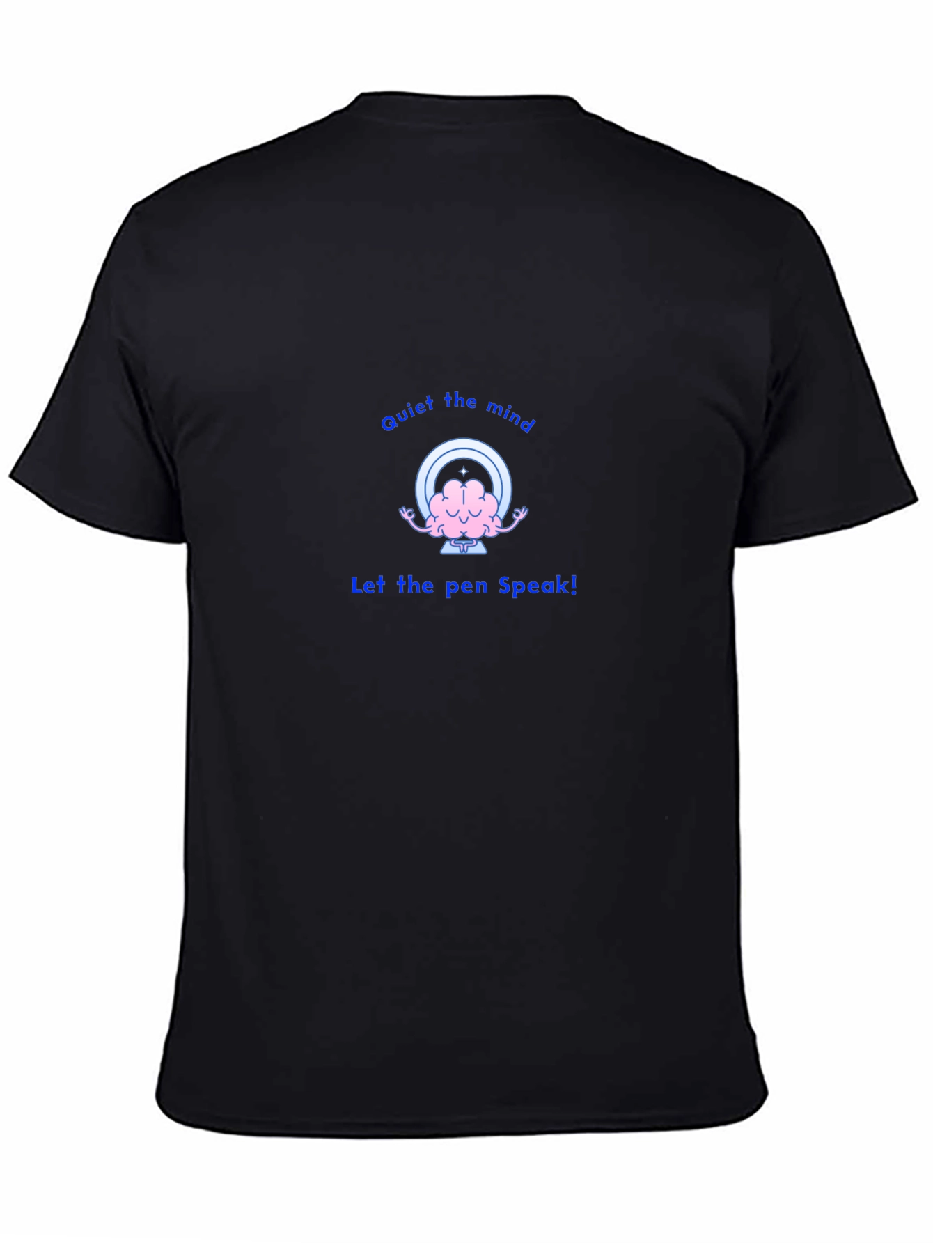 Quiet Mind T-Shirt - Brain Meditation Tee