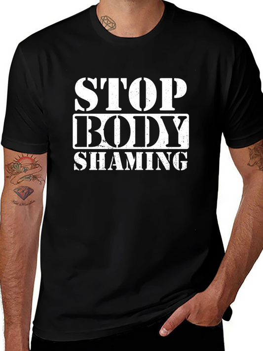 Stop Body Shaming Graphic T-Shirt