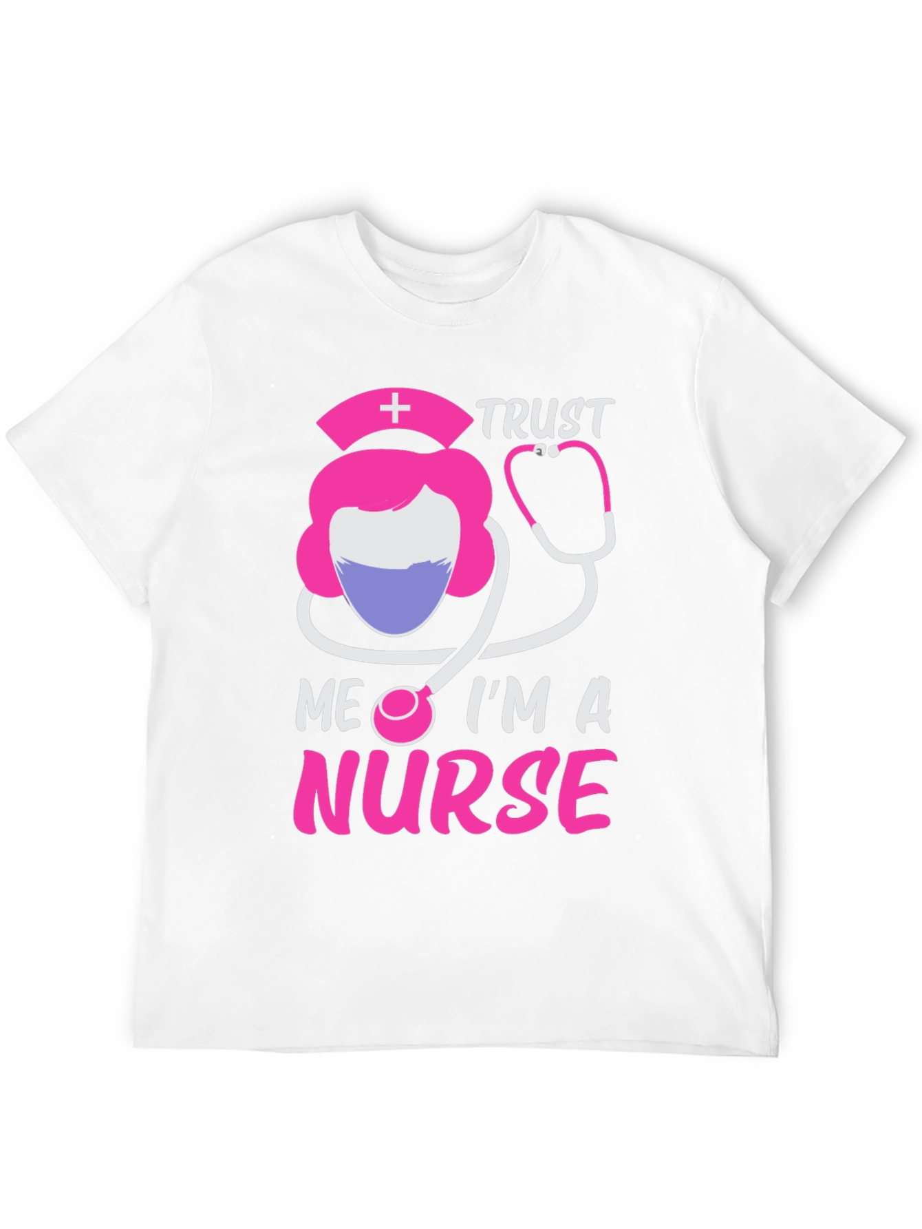Trust Me Im A Nurse Black T-Shirt