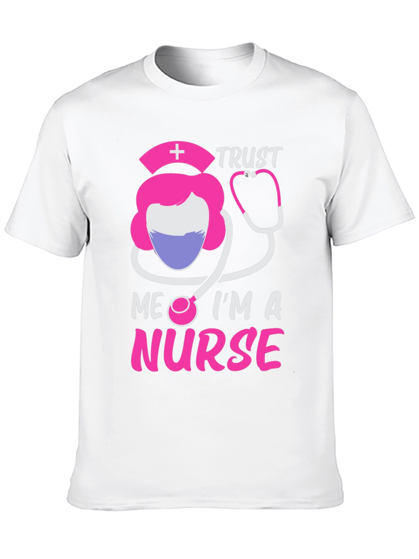Trust Me Im A Nurse Black T-Shirt
