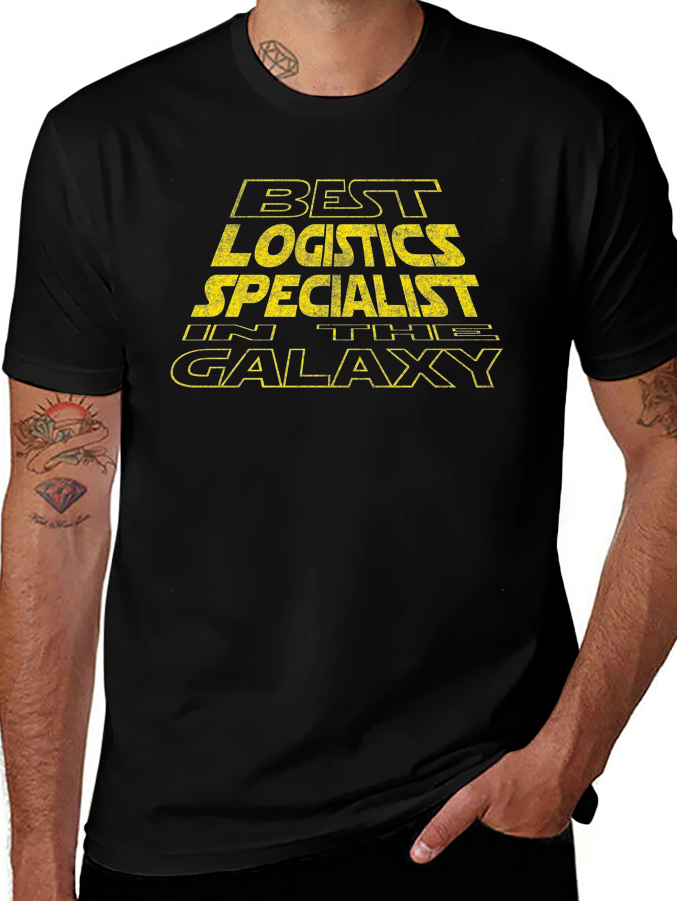 Best Logistics Specialist Galaxy T-Shirt