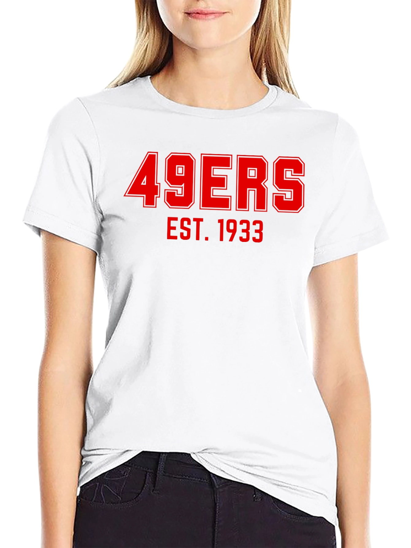 49ers EST. 1933 Black T-Shirt