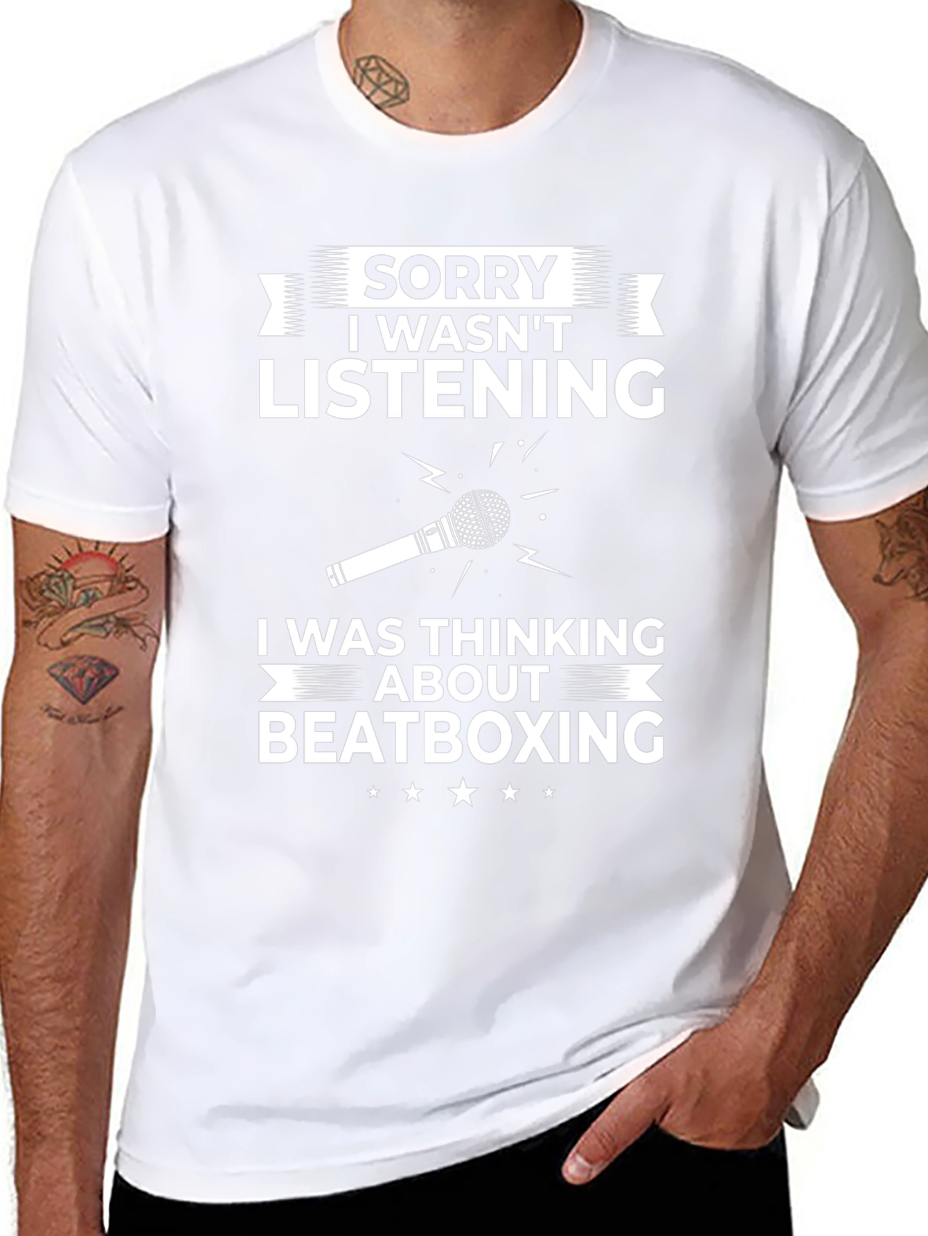 Beatboxing Graphic T-Shirt Funny Tee