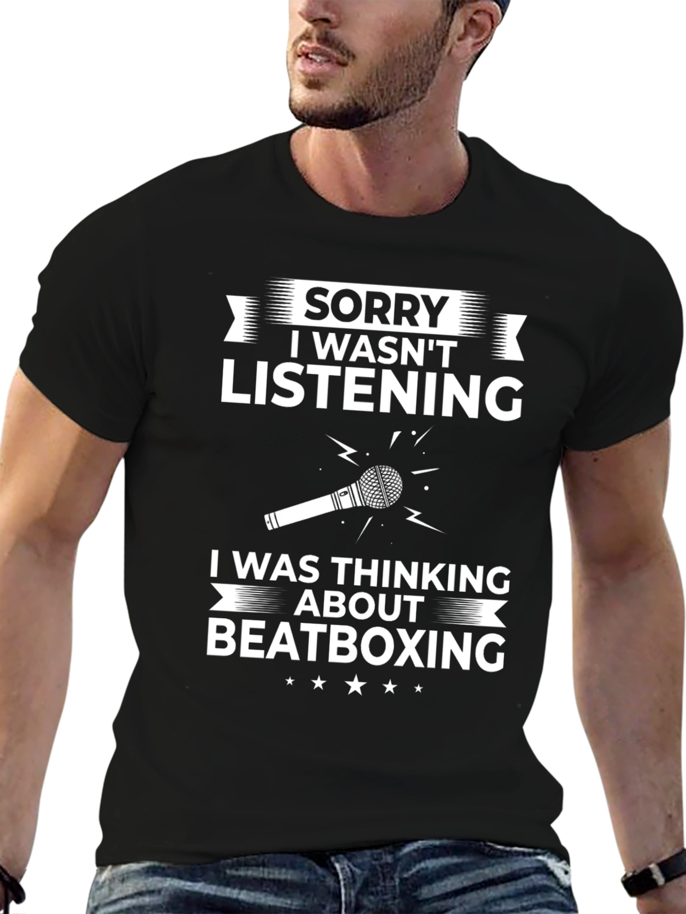 Beatboxing Graphic T-Shirt Funny Tee