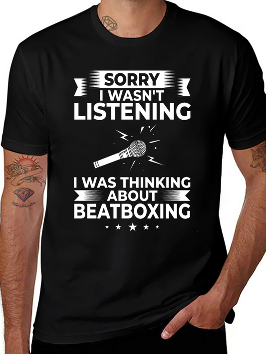 Beatboxing Graphic T-Shirt Funny Tee