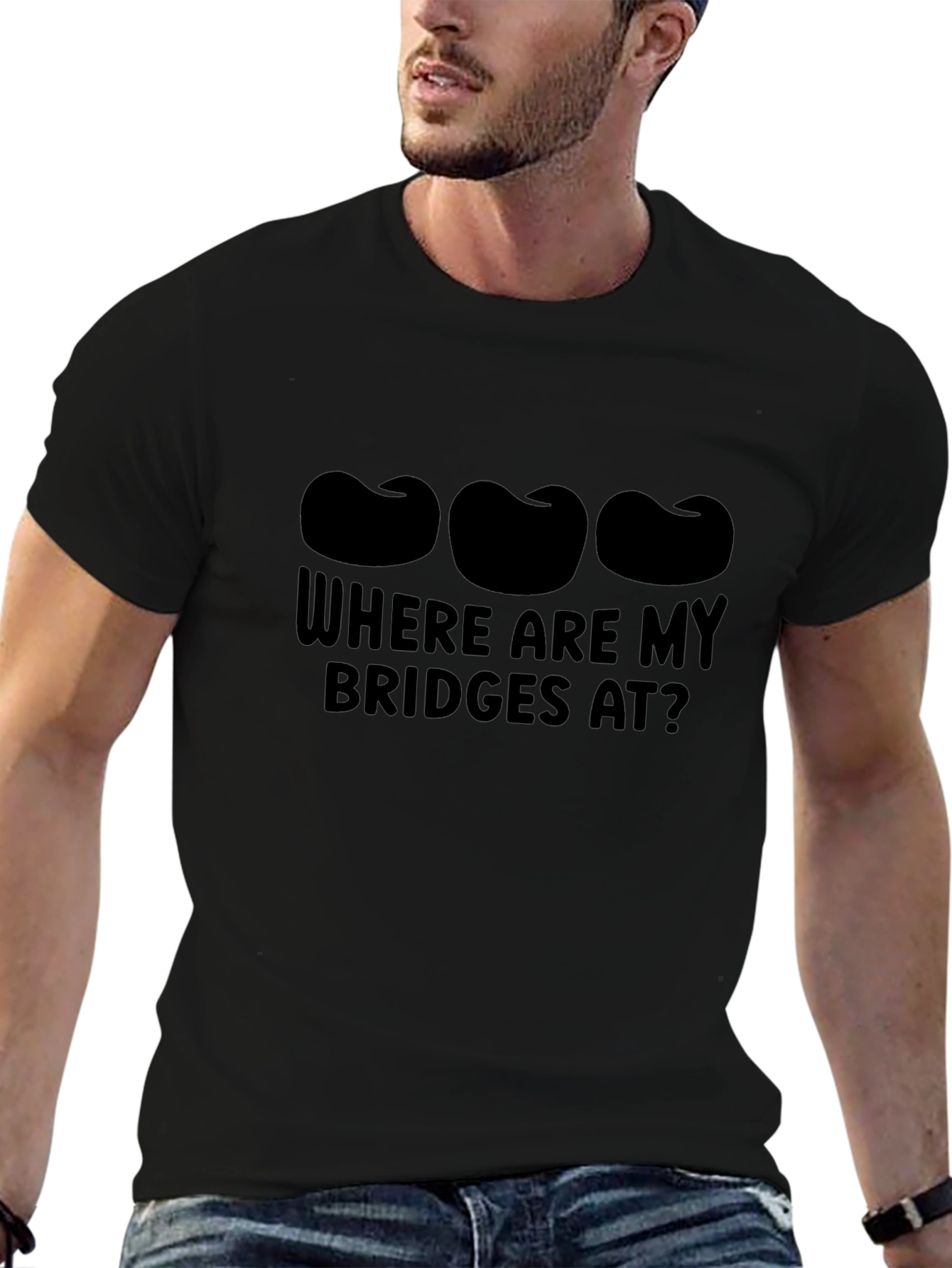 Where Are My Bridges At? Graphic Tee