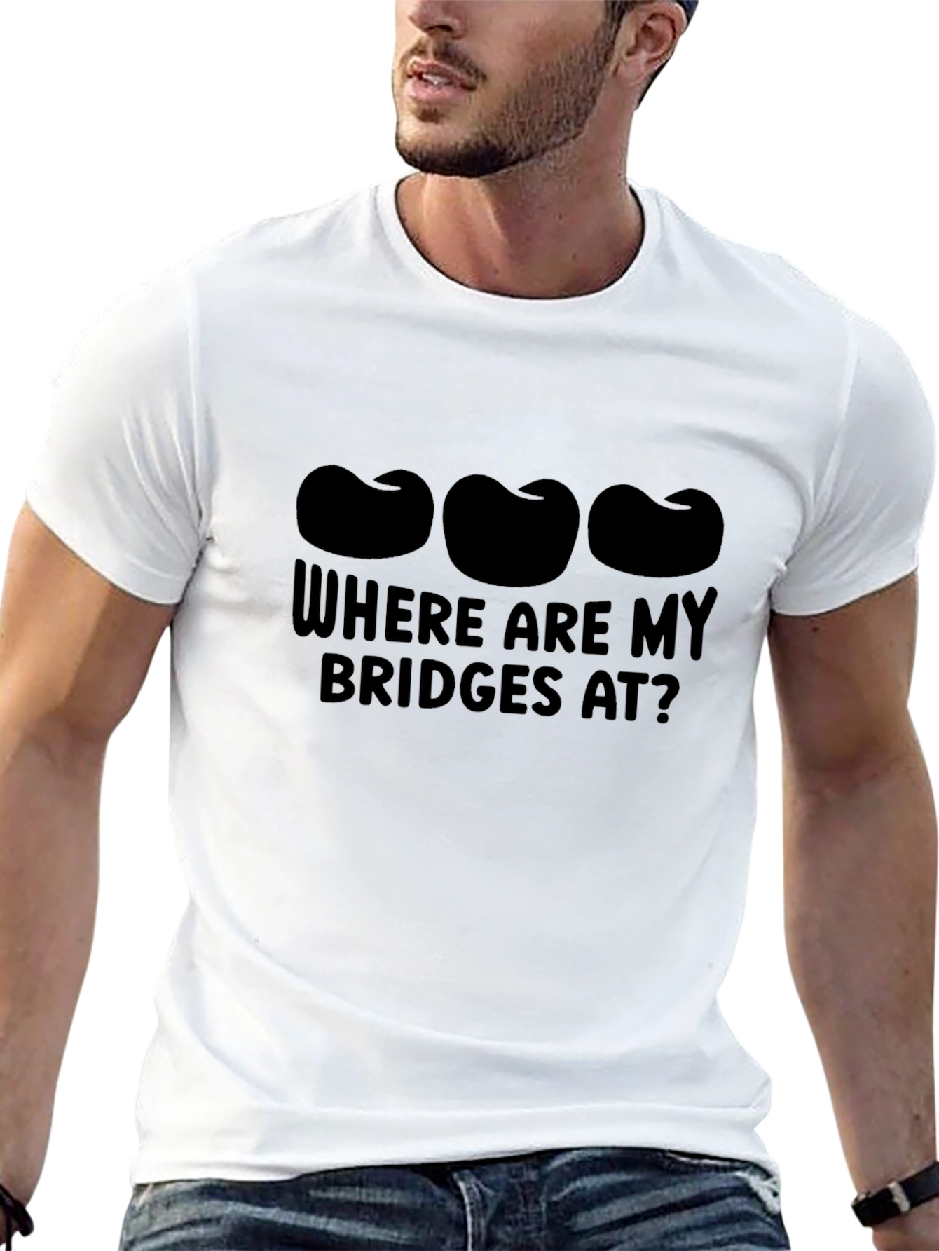 Where Are My Bridges At? Graphic Tee