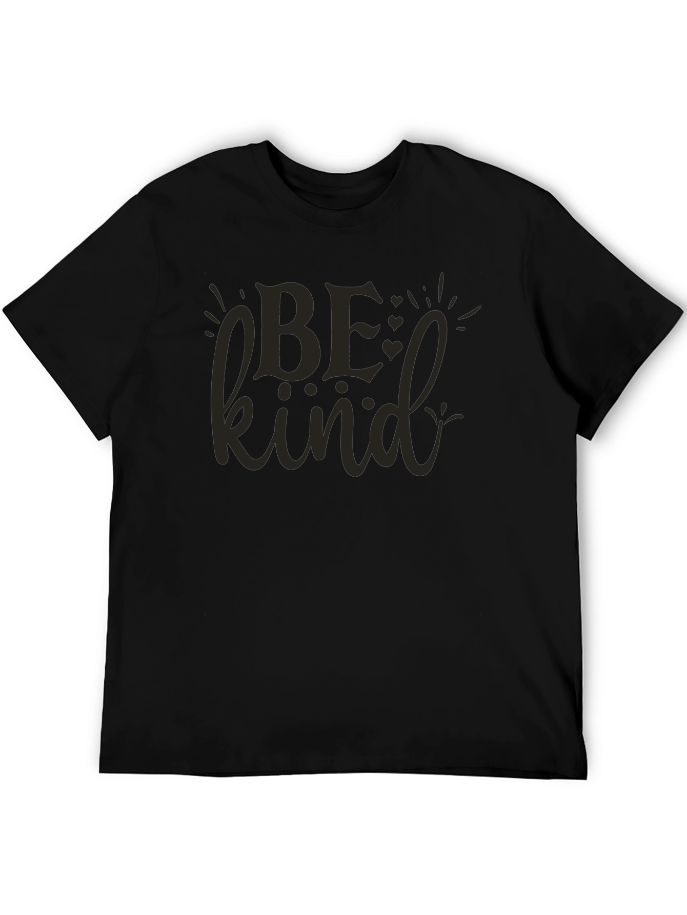 Be Kind Black Graphic T-Shirt