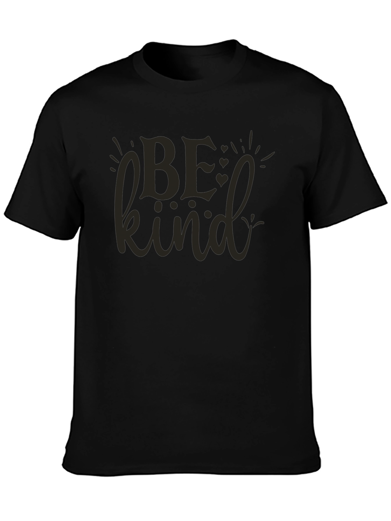 Be Kind Black Graphic T-Shirt