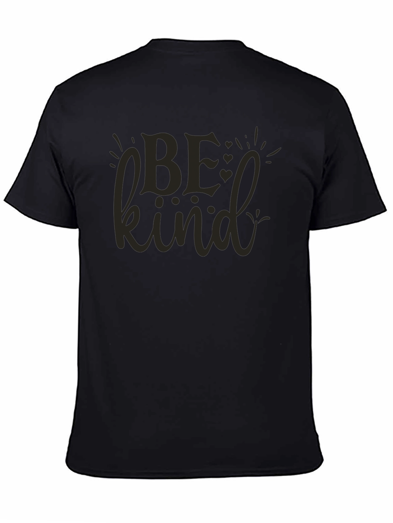 Be Kind Black Graphic T-Shirt