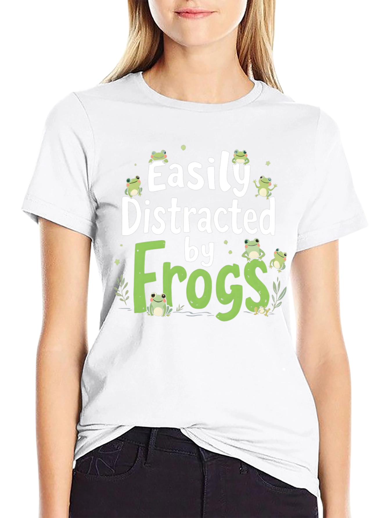 Easily Distracted by Frogs T-Shirt