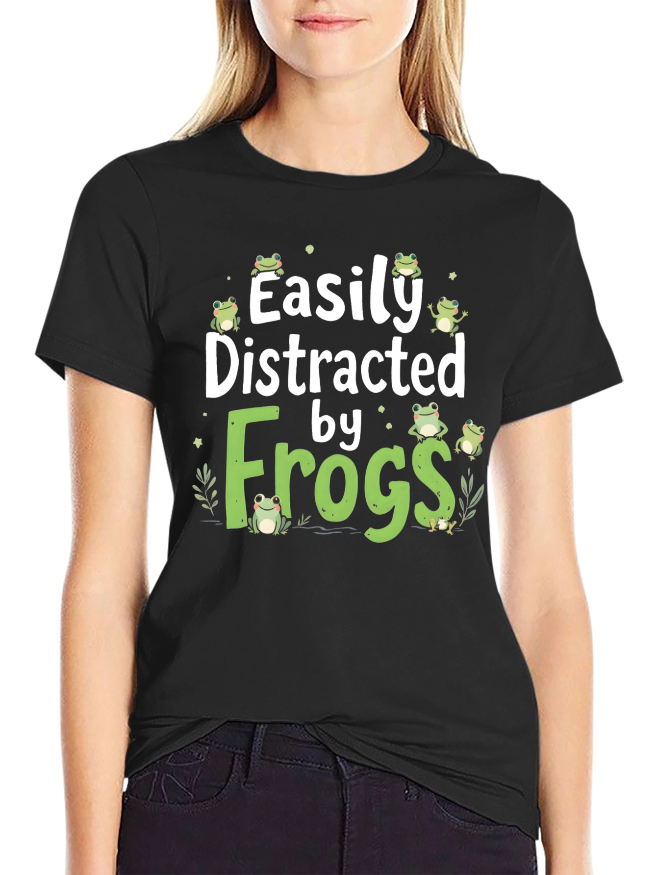 Easily Distracted by Frogs T-Shirt