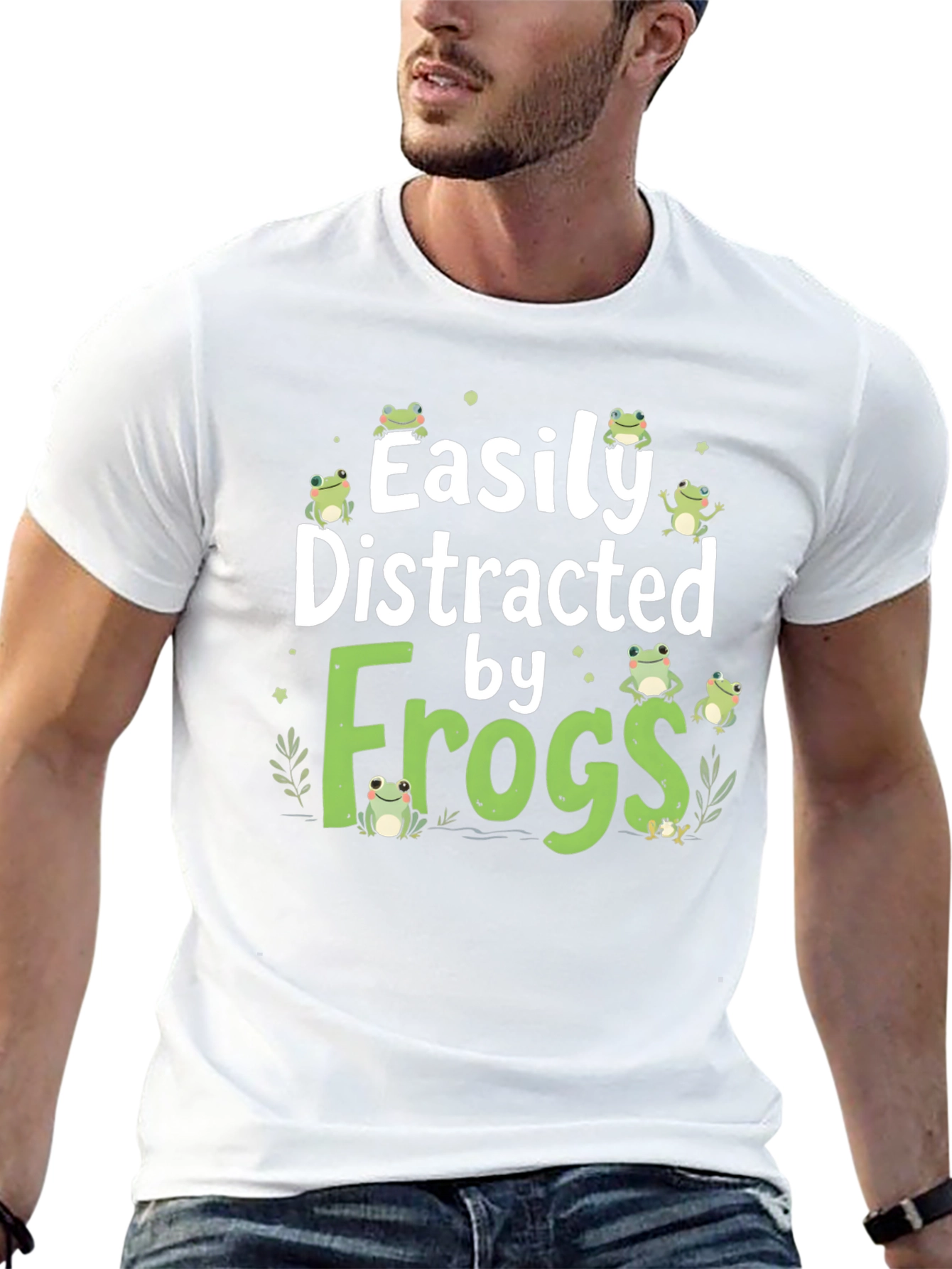 Easily Distracted by Frogs T-Shirt