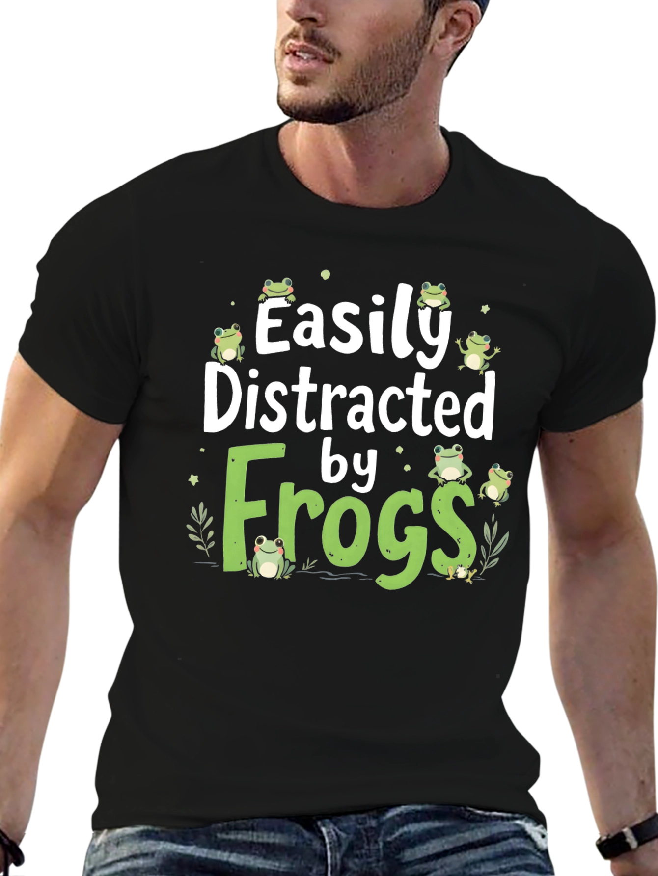 Easily Distracted by Frogs T-Shirt