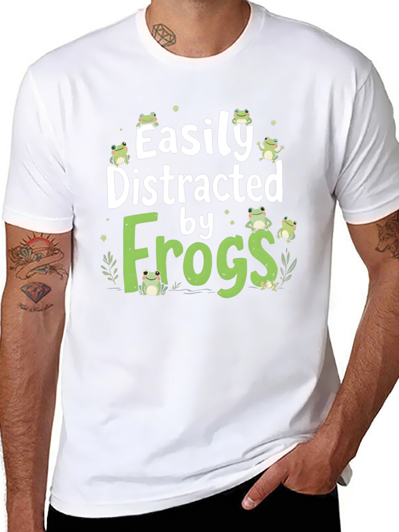 Easily Distracted by Frogs T-Shirt
