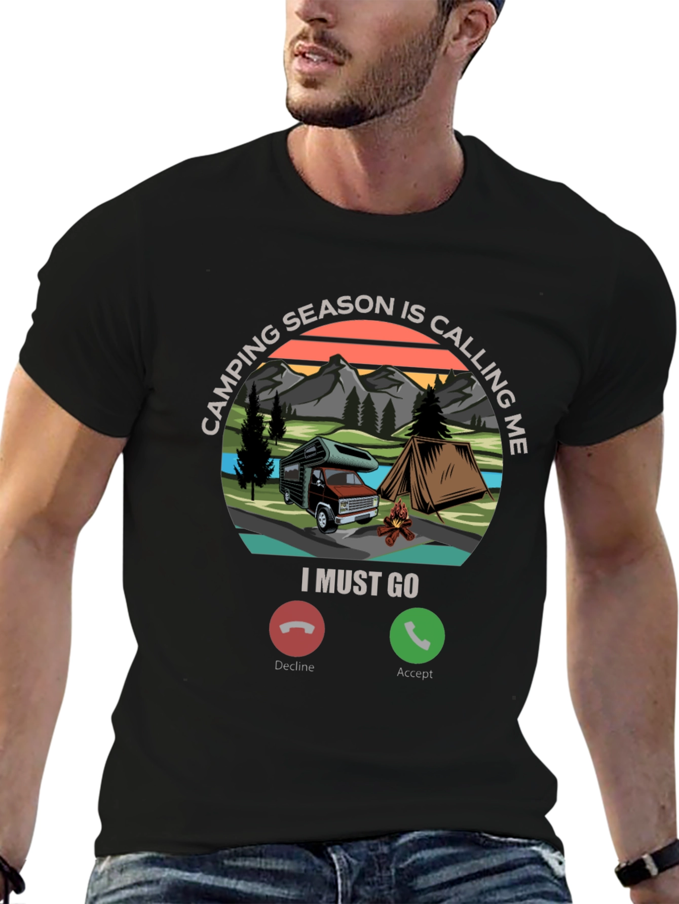 Camping Season Calling T-Shirt