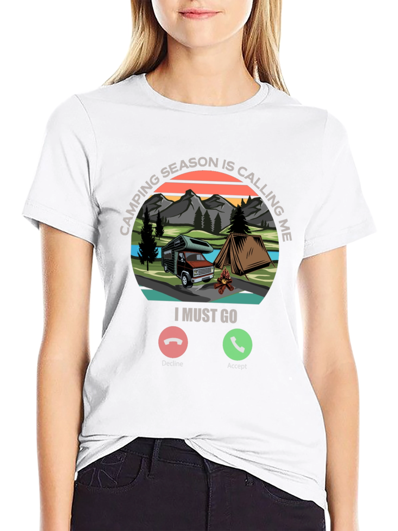 Camping Season Calling T-Shirt